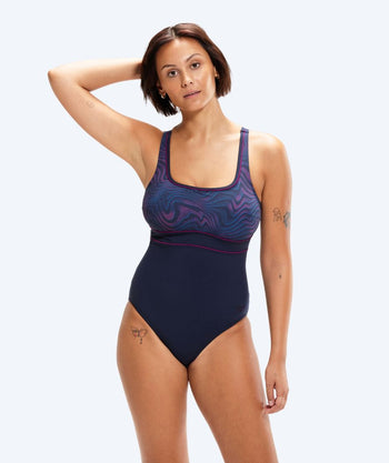 Speedo uimapuku naisille - Shaping ContourEclipse - Tummansininen