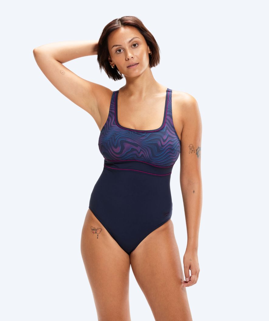 Speedo uimapuku naisille - Shaping ContourEclipse - Tummansininen
