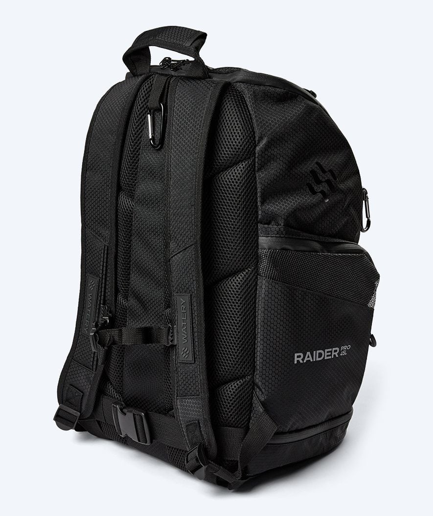 Watery uimakassi - Raider Pro 45L - Musta