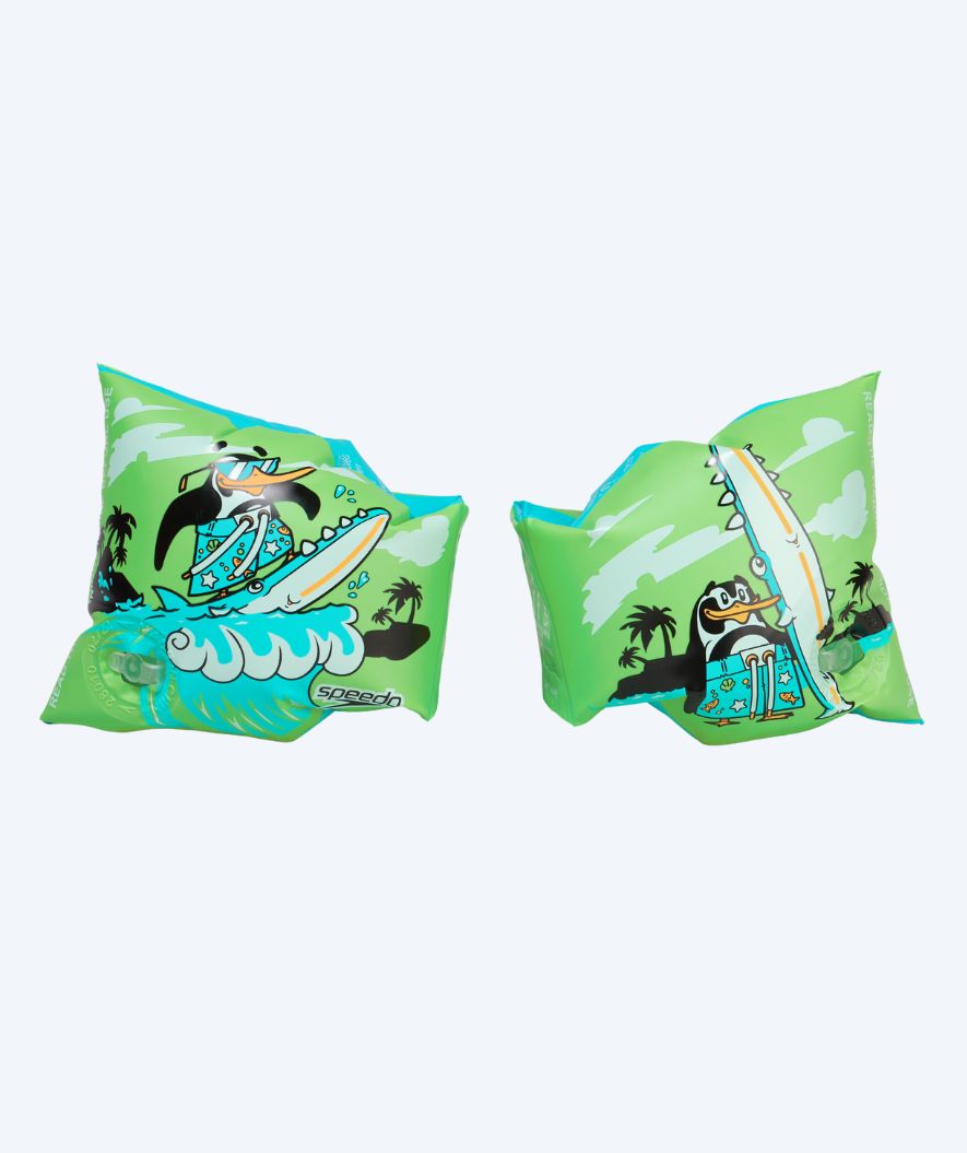 Speedo uimakellukkeet lapsille (2-6) - Character Printed - Vihreä/sininen