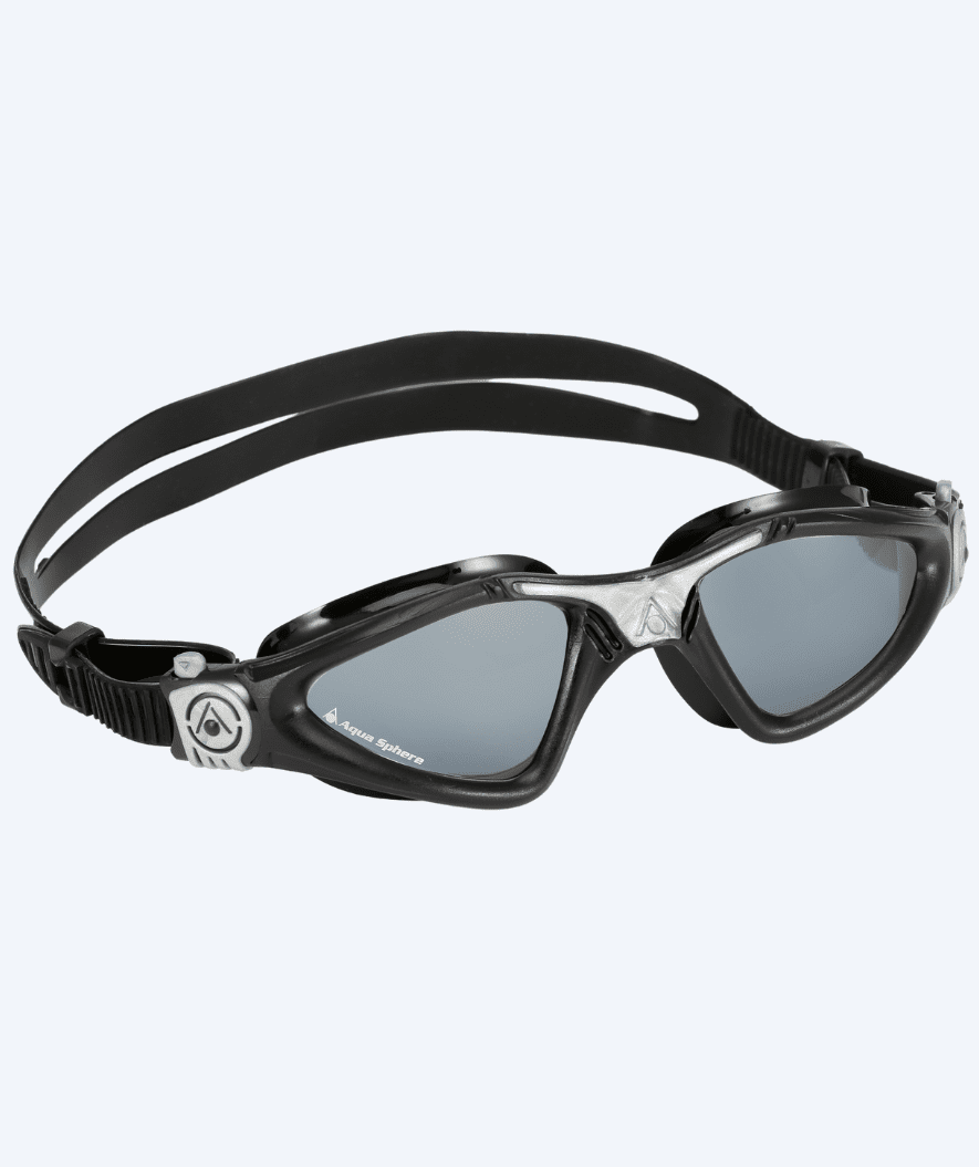 Aquasphere uimalasit kuntoiluun naisille - Kayenne - Musta/hopea