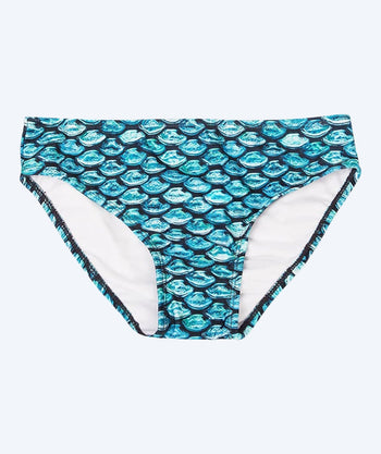 Fin Fun bikinin alaosat tytöille - Tidal Teal (Vaaleansininen)