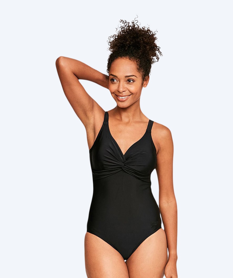 Speedo uimapuku naisille - Brigitte - Musta