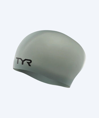 TYR uimalakki pitkille hiuksille - Silicone - Harmaa