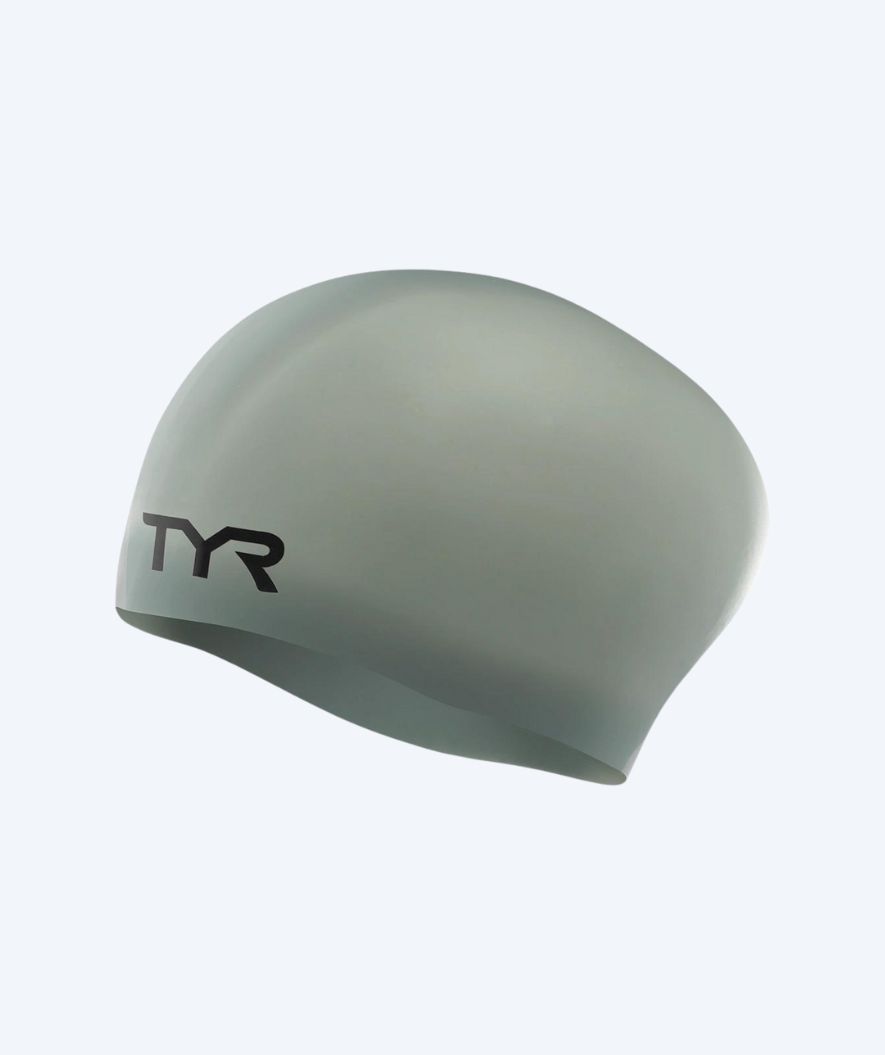 TYR uimalakki pitkille hiuksille - Silicone - Harmaa