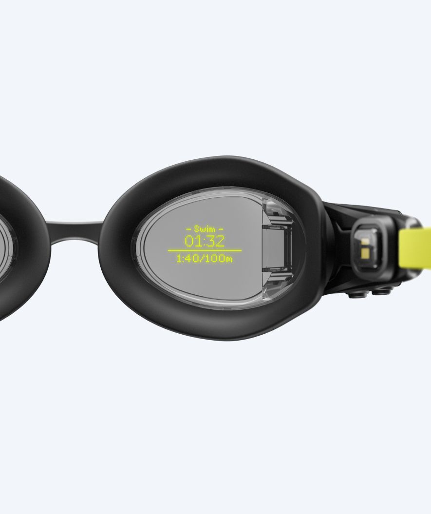 Form Swim display Elite-uimalasit - Smart Swim 2 - Musta/vihreä