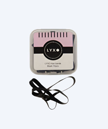 Lyxo hiuslenkit uintiin (10 kpl) - Musta