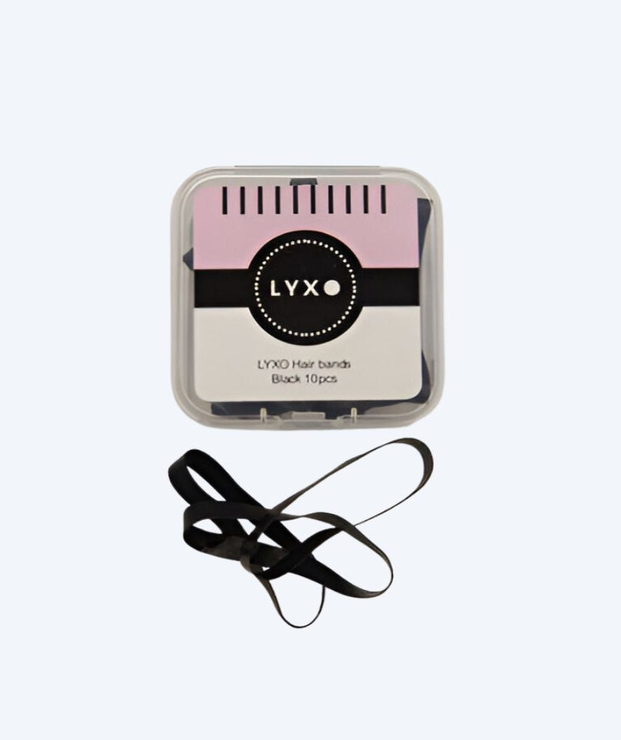Lyxo hiuslenkit uintiin (10 kpl) - Musta