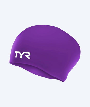 TYR uimalakki pitkille hiuksille - Silicone - Violetti