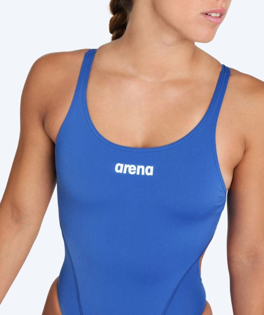 Arena uimapuku naisille - Team Swim Tech Solid - Sininen