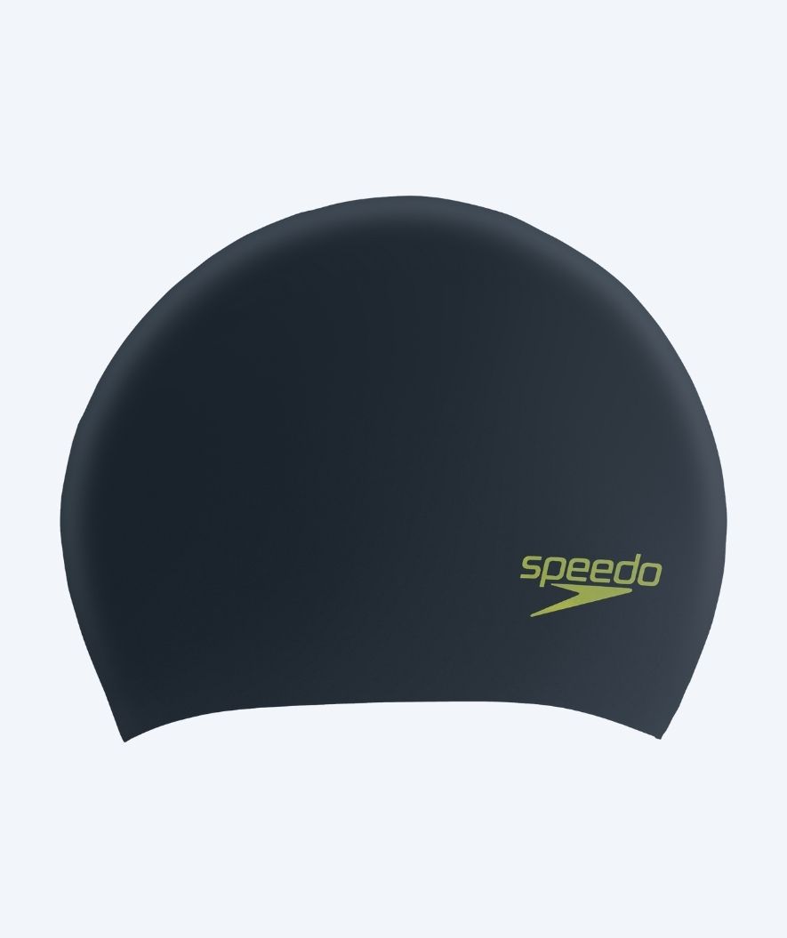 Speedo uimalakki junioreille (6-16) - Plain - Musta/vihreä