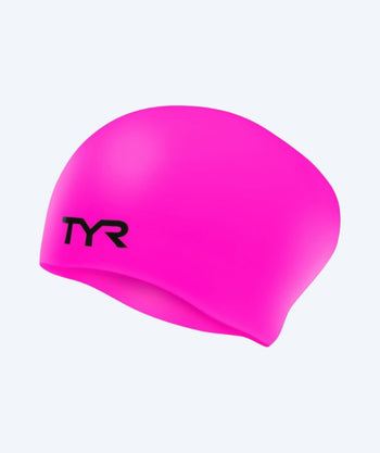 TYR uimalakki pitkille hiuksille - Silicone - Pinkki