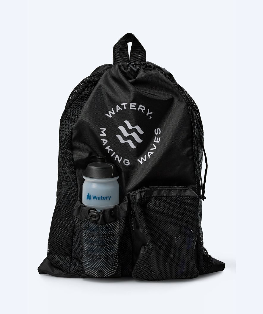 Watery verkkokassi - Ultra Light 40L - Musta