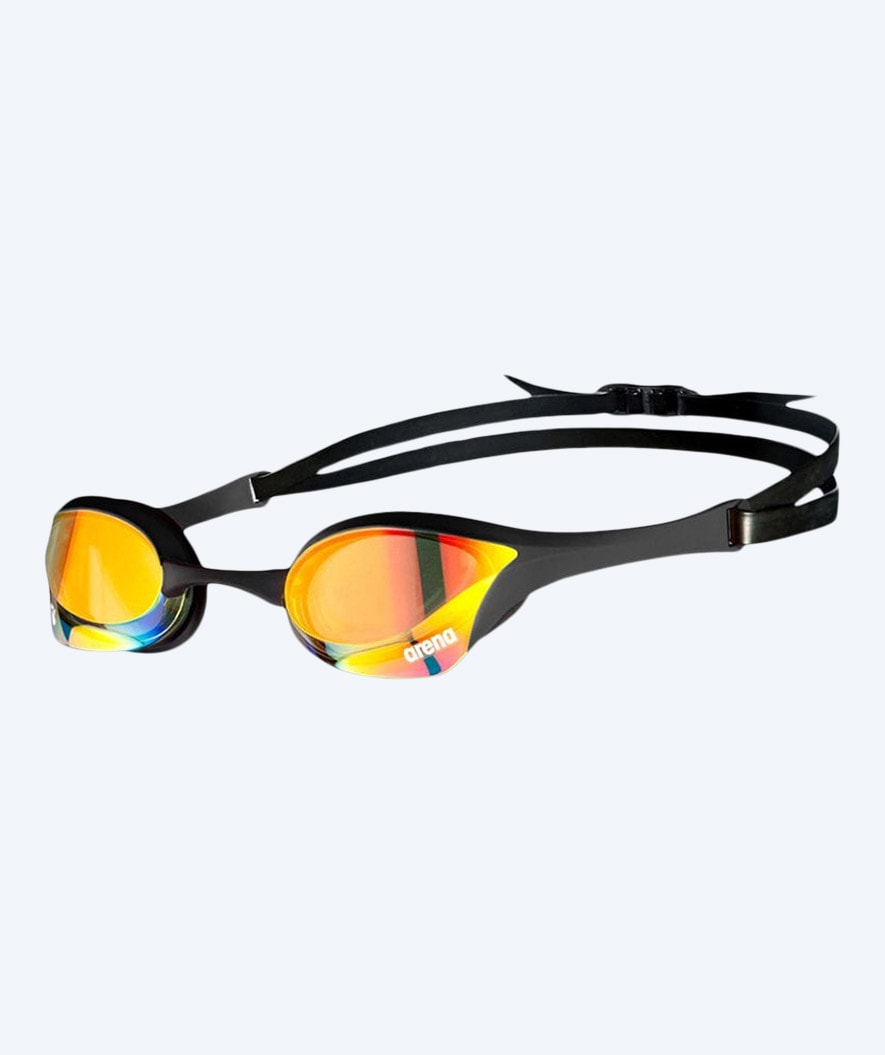Arena Elite-uimalasit - Cobra Ultra SWIPE Mirror - Musta/kulta