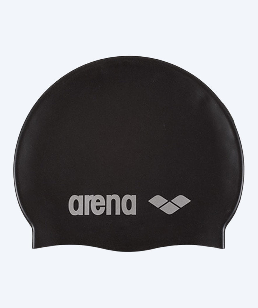 Arena uimalakki - Classic Silicone - Musta