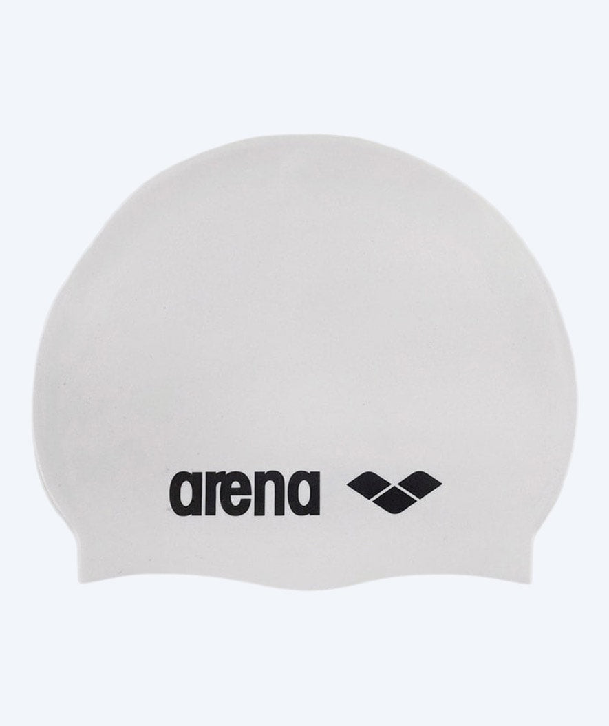 Arena uimalakki - Classic Silicone - Valkoinen/musta