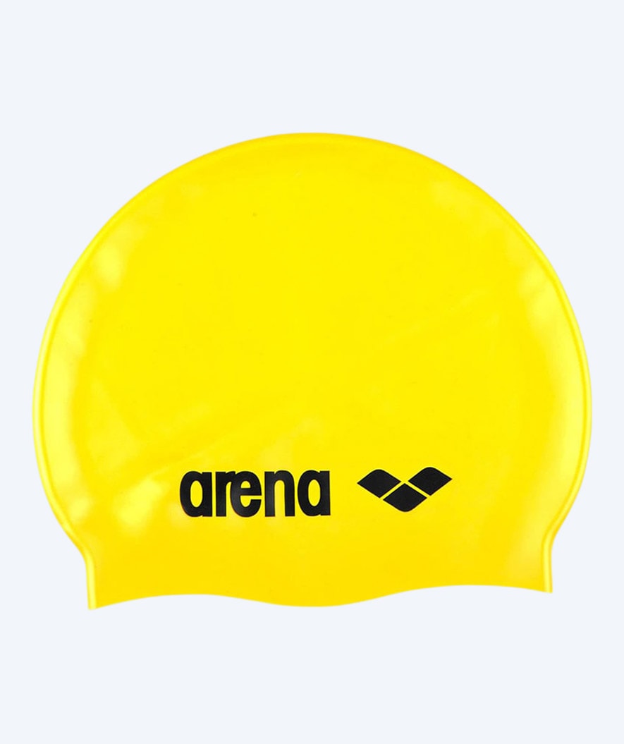Arena uimalakki - Classic Silicone - Keltainen/musta