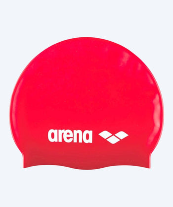 Arena uimalakki - Classic Silicone - Punainen