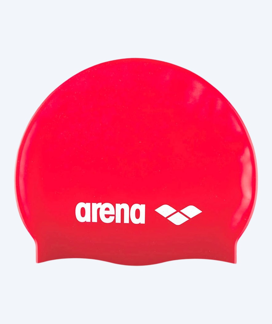 Arena uimalakki - Classic Silicone - Punainen
