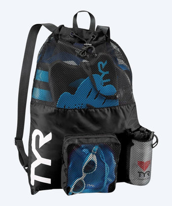 TYR verkkokassi - Big Mesh Mummy 40L - Musta