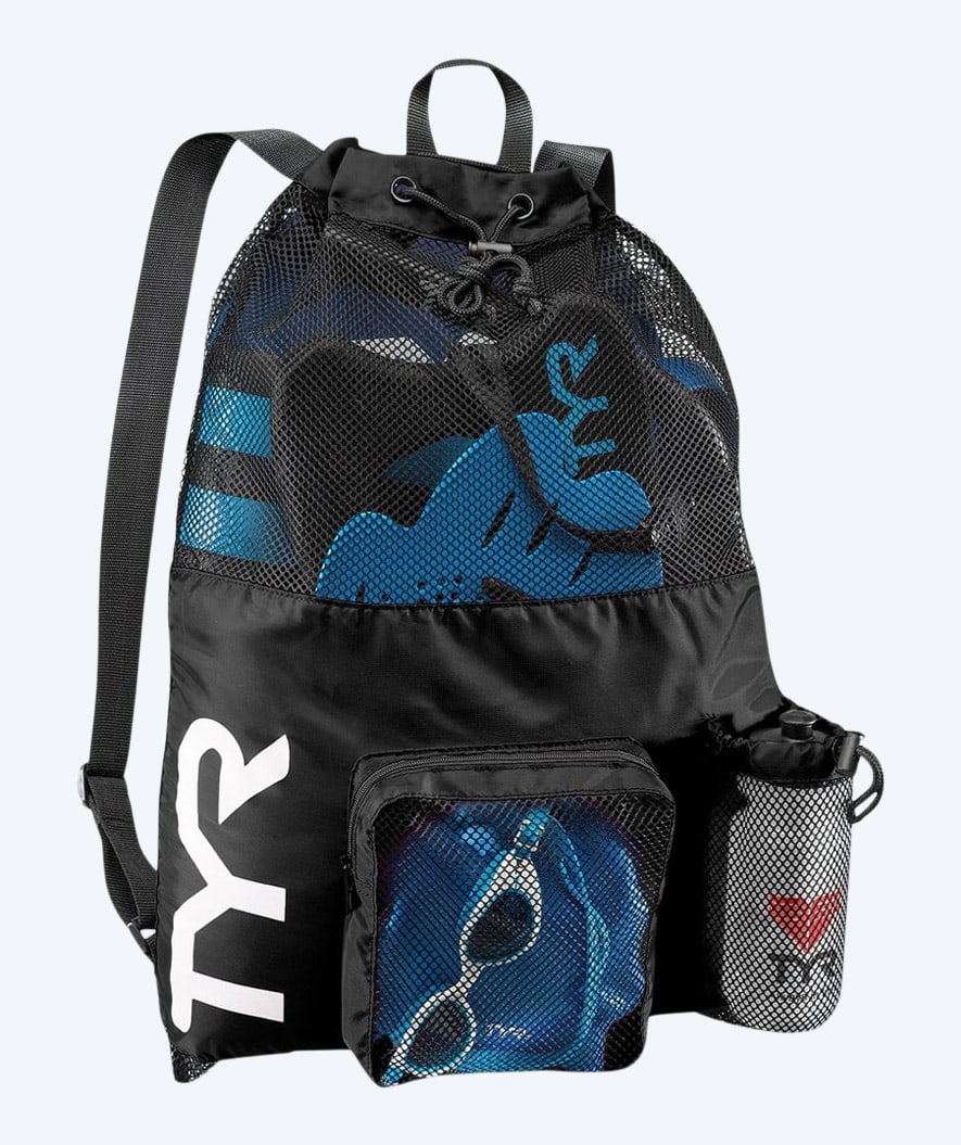 TYR verkkokassi - Big Mesh Mummy 40L - Musta