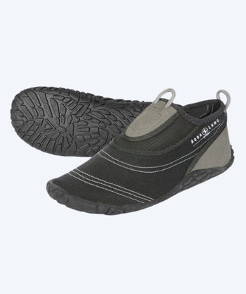 Aquasphere neopreeniuimahousut aikuisille - Beachwalker XP - Musta/hopea