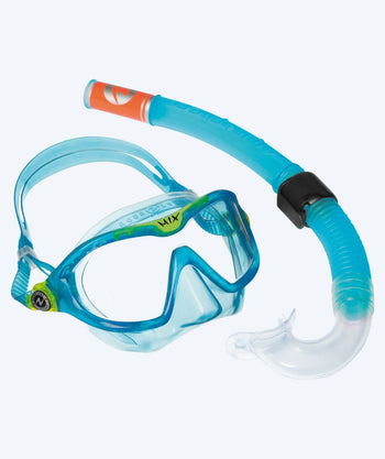 Aqualung Combo snorkkelisetti lapsille (4-8) - Combo Mix - Vaaleansininen
