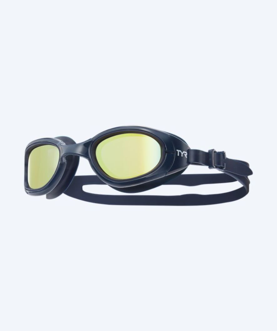 TYR uimalasit kuntoiluun - Spec OPS 2.0 Mirror - Kulta/tummansininen
