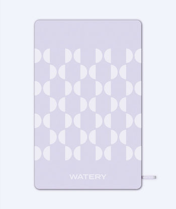 Watery mikrokuitupyyhe (175 x 110 cm) - Rafferty - Dust Purple