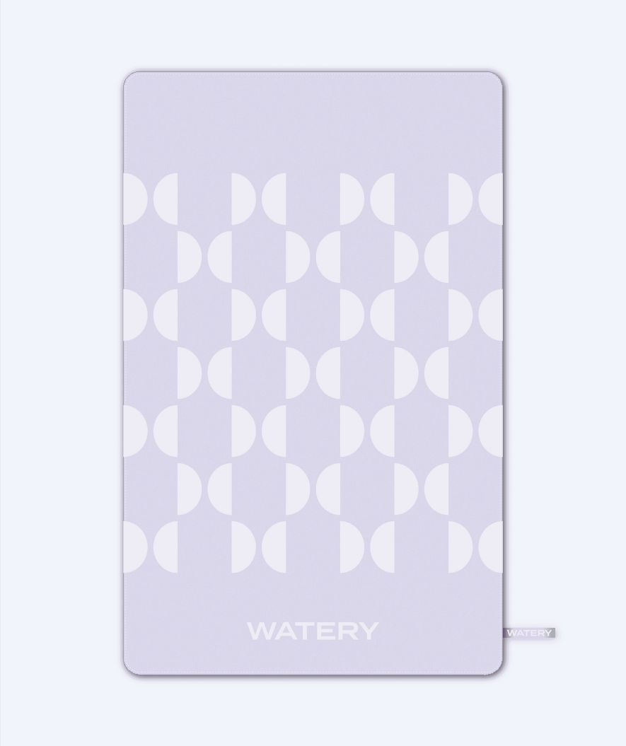 Watery mikrokuitupyyhe (175 x 110 cm) - Rafferty - Dust Purple