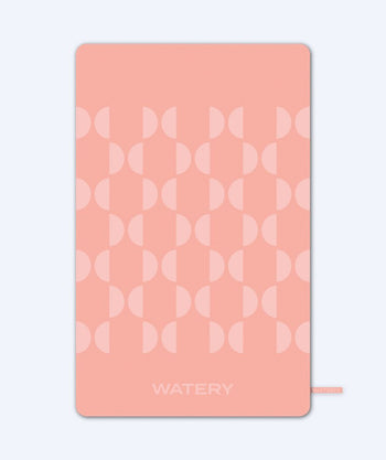 Watery mikrokuitupyyhe (175 x 110 cm) - Rafferty - Blurish Pinkki