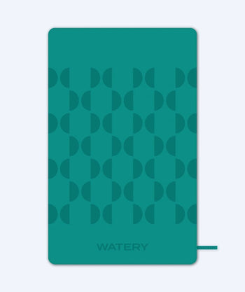 Watery mikrokuitupyyhe (175 x 110 cm) - Rafferty - Dust Green