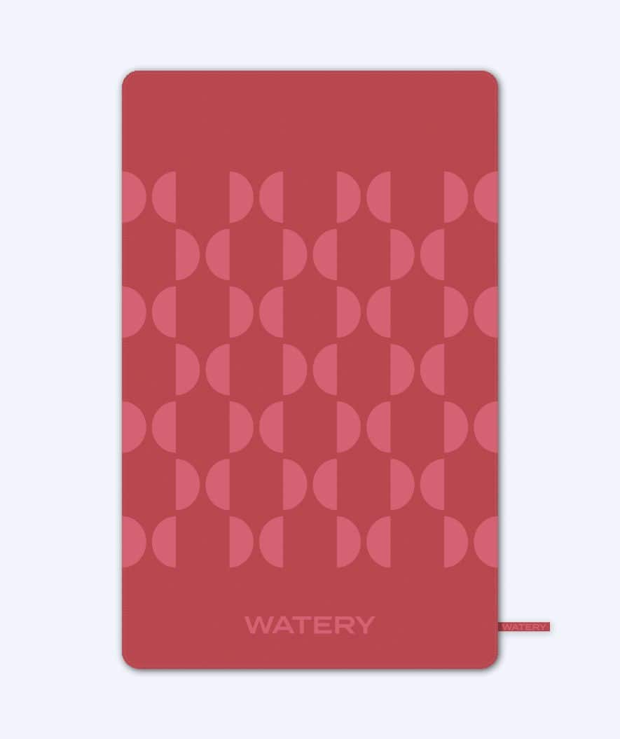Watery mikrokuitupyyhe (175 x 110 cm) - Rafferty - Punainen