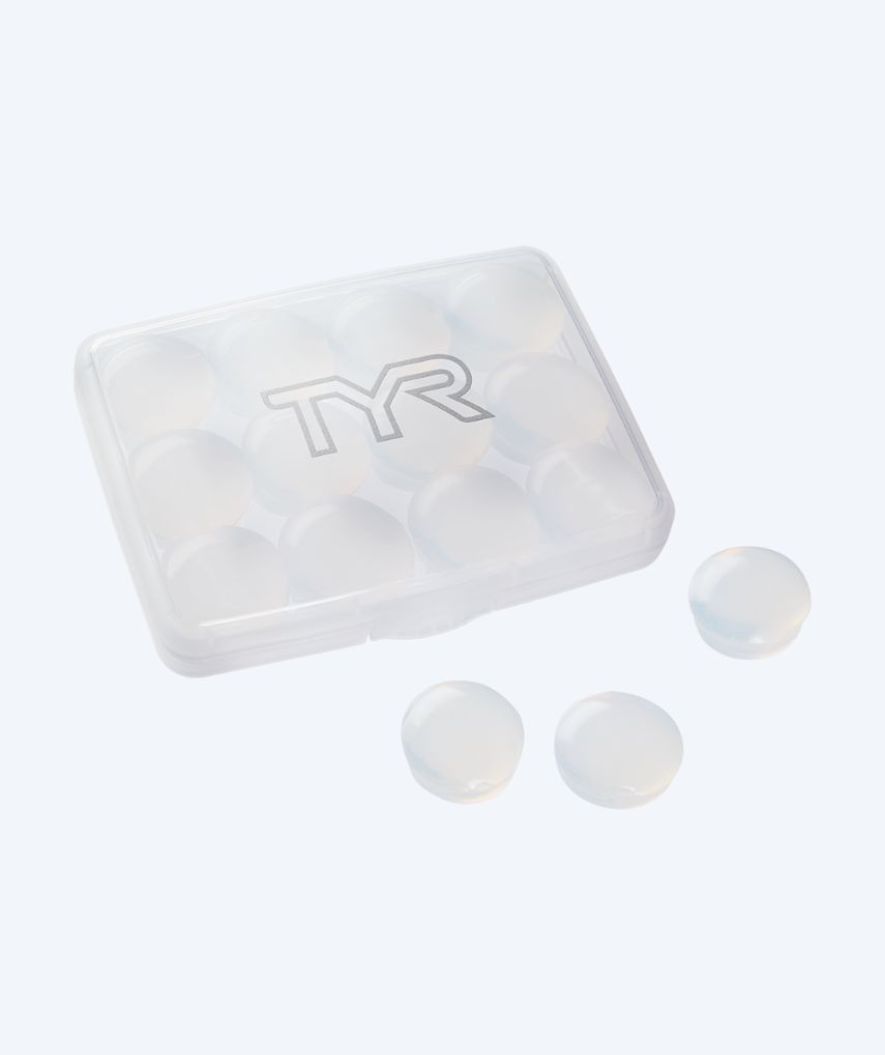 TYR korvatulpat - Soft Moldable 12 kpl - Läpinäkyvä