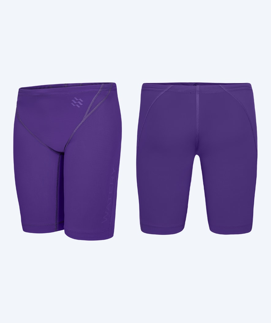Watery kilpauimahousut miehille - Rapidskin 2.0 - Violetti