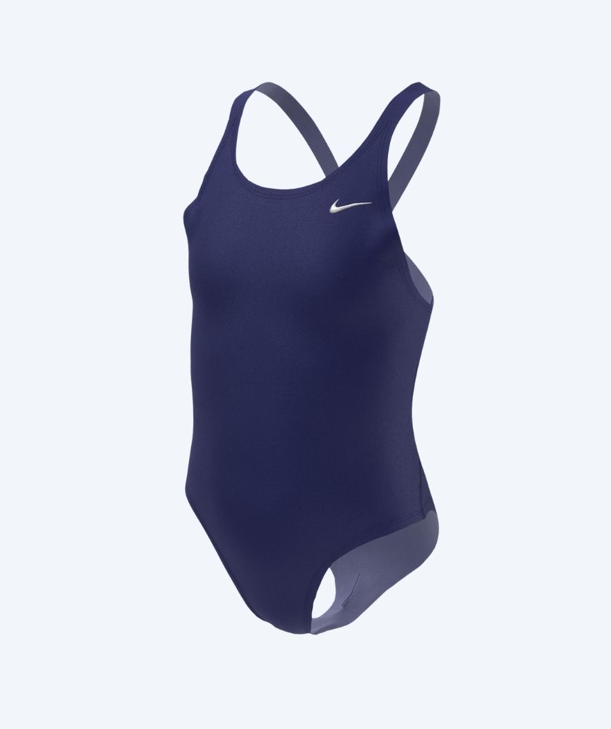 Nike uimapuku tytöille - Hydrastrong Fastback - Tummansininen