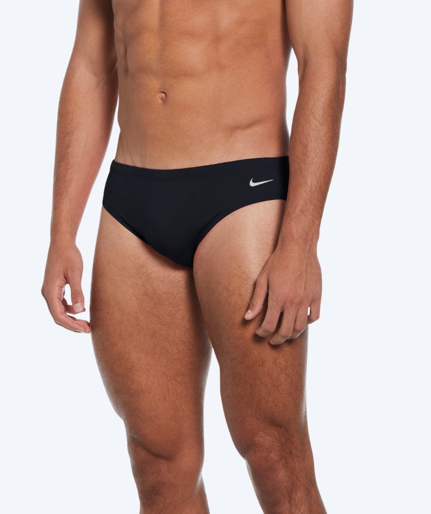 Nike kolmiomalliset uimahousut miehille - Hydrastrong - Musta
