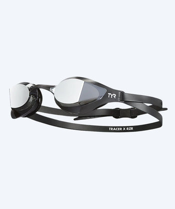 TYR uimalasit - Tracer-X Racing RZR Mirrored - Musta/hopea