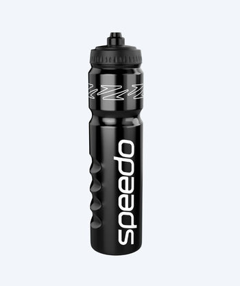 Speedo vesipullo - 1LTR - Musta/valkoinen