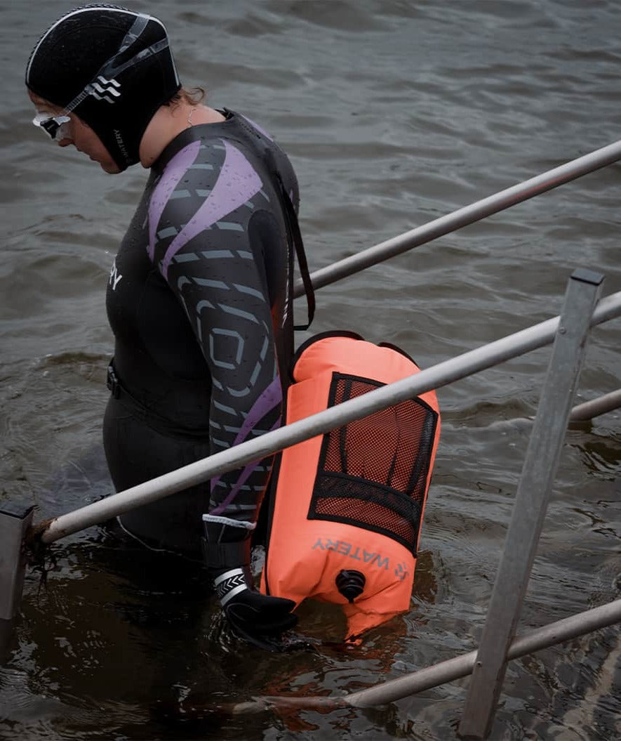 Watery avovesiuintipoiju uintiin - Pro 28L - Oranssi