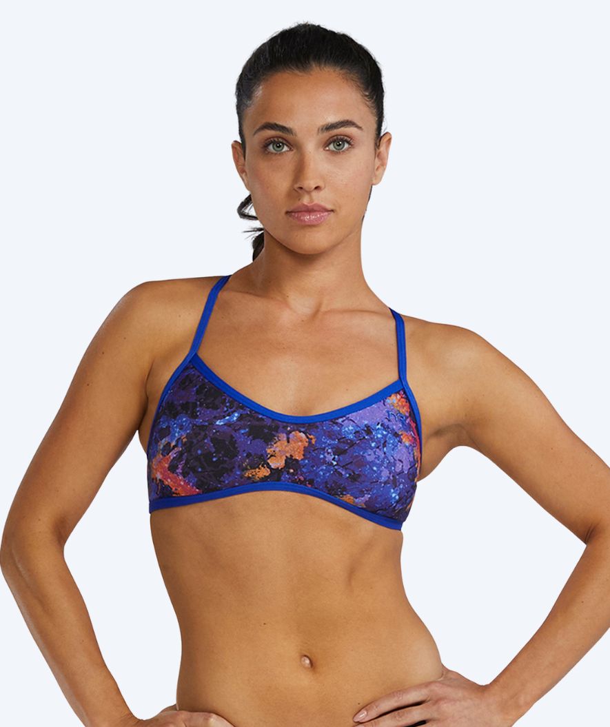 TYR bikinin yläosat naisille - Durafast Elite Trinity - Violetti/oranssi