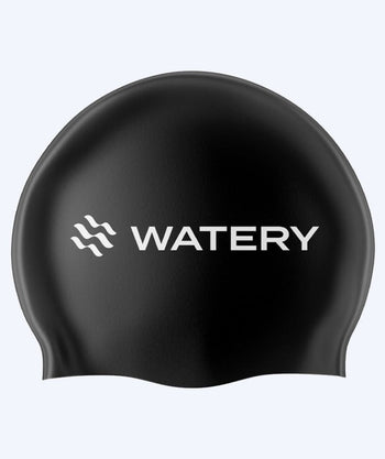 Watery uimalakki (yli 10 vuotiaille) - Signature - Musta