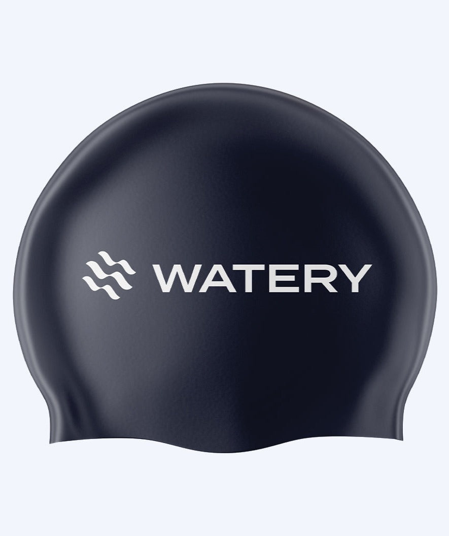 Watery uimalakki (yli 10 vuotiaille) - Signature - Tummansininen