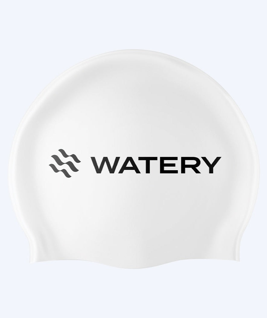 Watery uimalakki (yli 10 vuotiaille) - Signature - Valkoinen