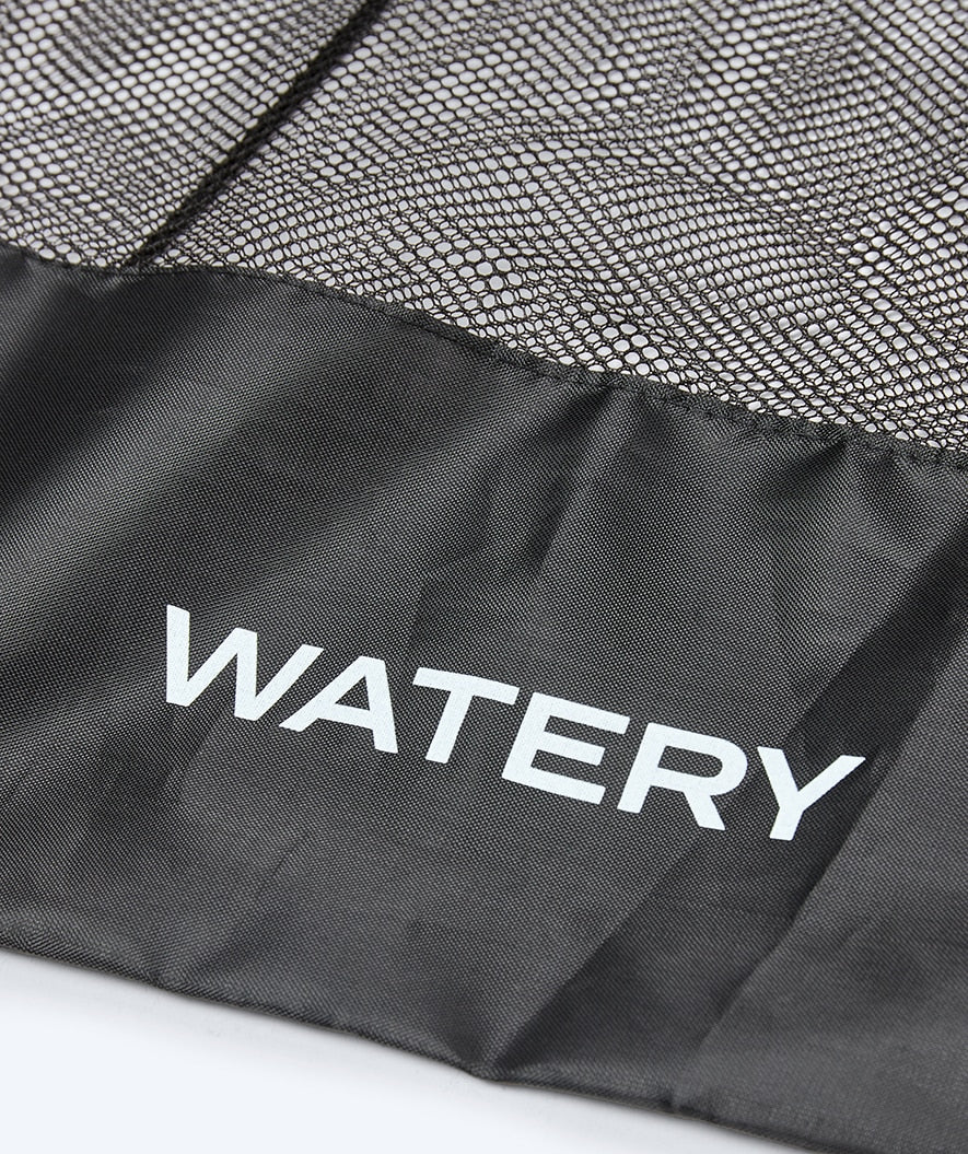 Watery snorkkelipussi - 3-Set Mesh - Musta