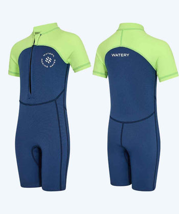 Watery UV-märkäpuvut lapsille - Calypso Shorty - Atlantic Green