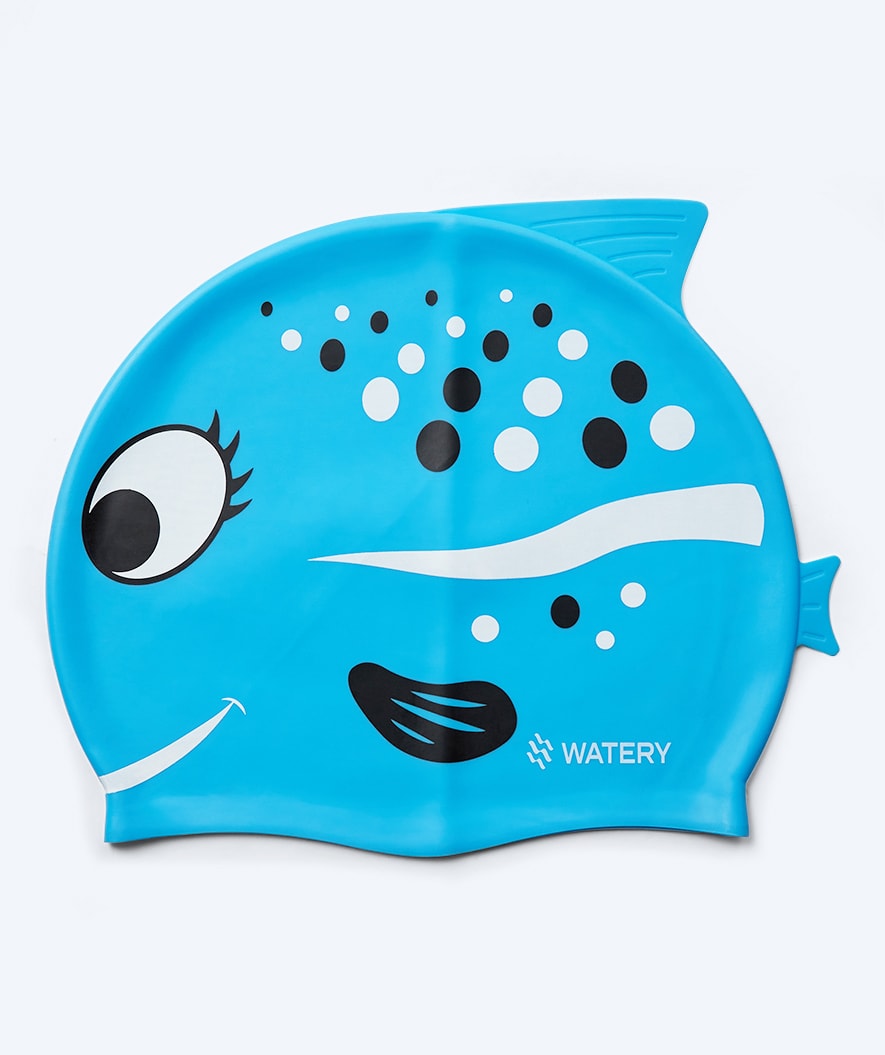Watery uimalakki lapsille - Dashers - Fish (Vaaleansininen)