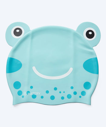 Watery uimalakki lapsille - Dashers - Frog (Vaaleansininen)