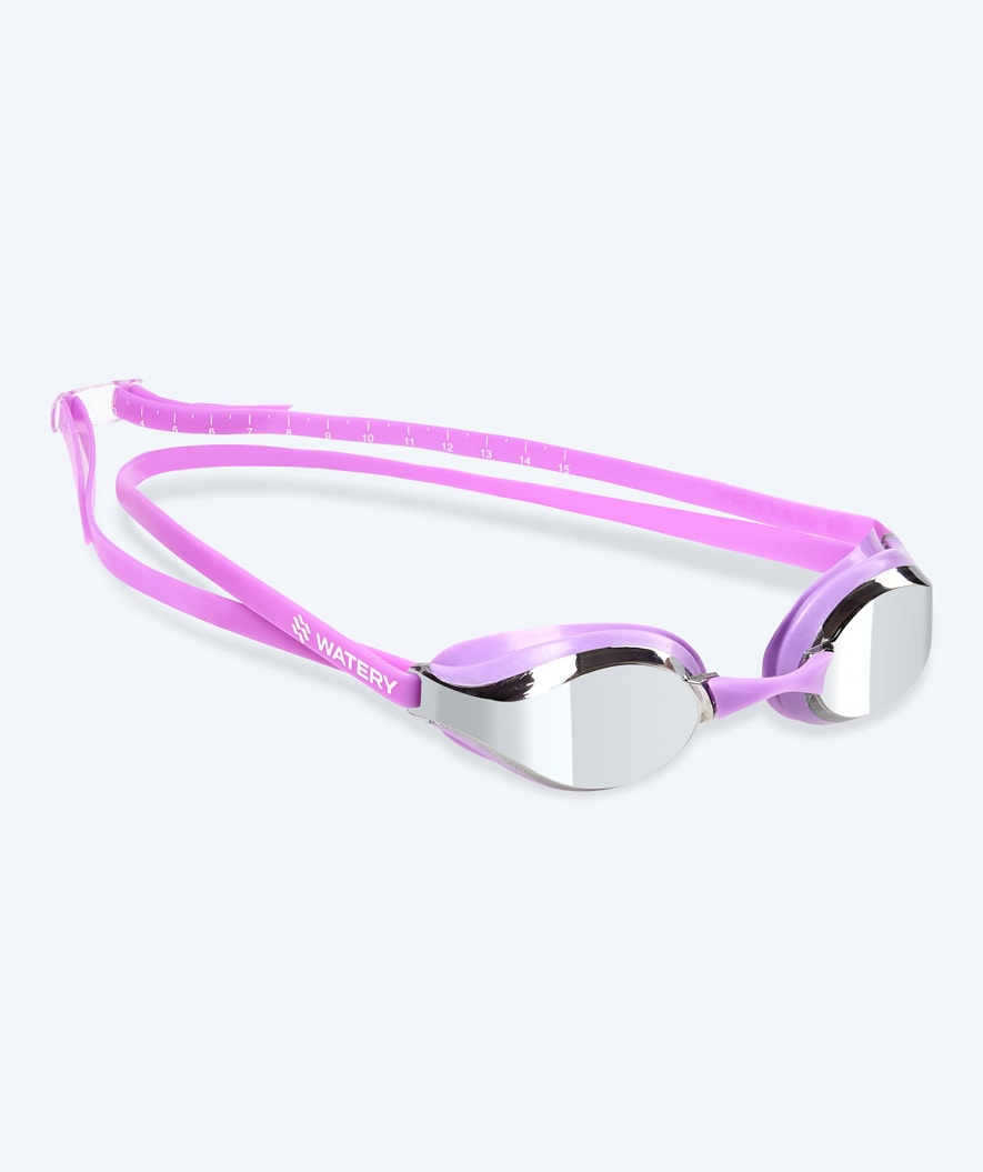 Watery Elite-uimalasit - Poseidon Mirror - Violetti/hopea