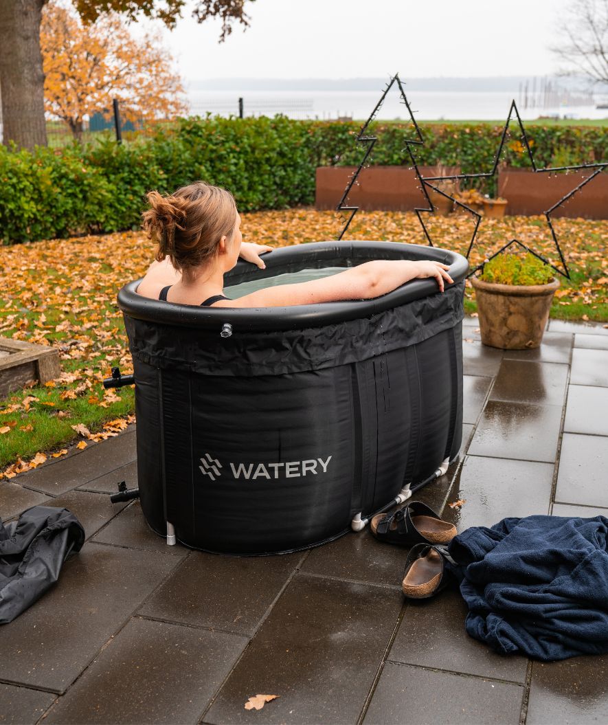 Watery ilmatäytteinen kylmäallas - Hero Max - Musta